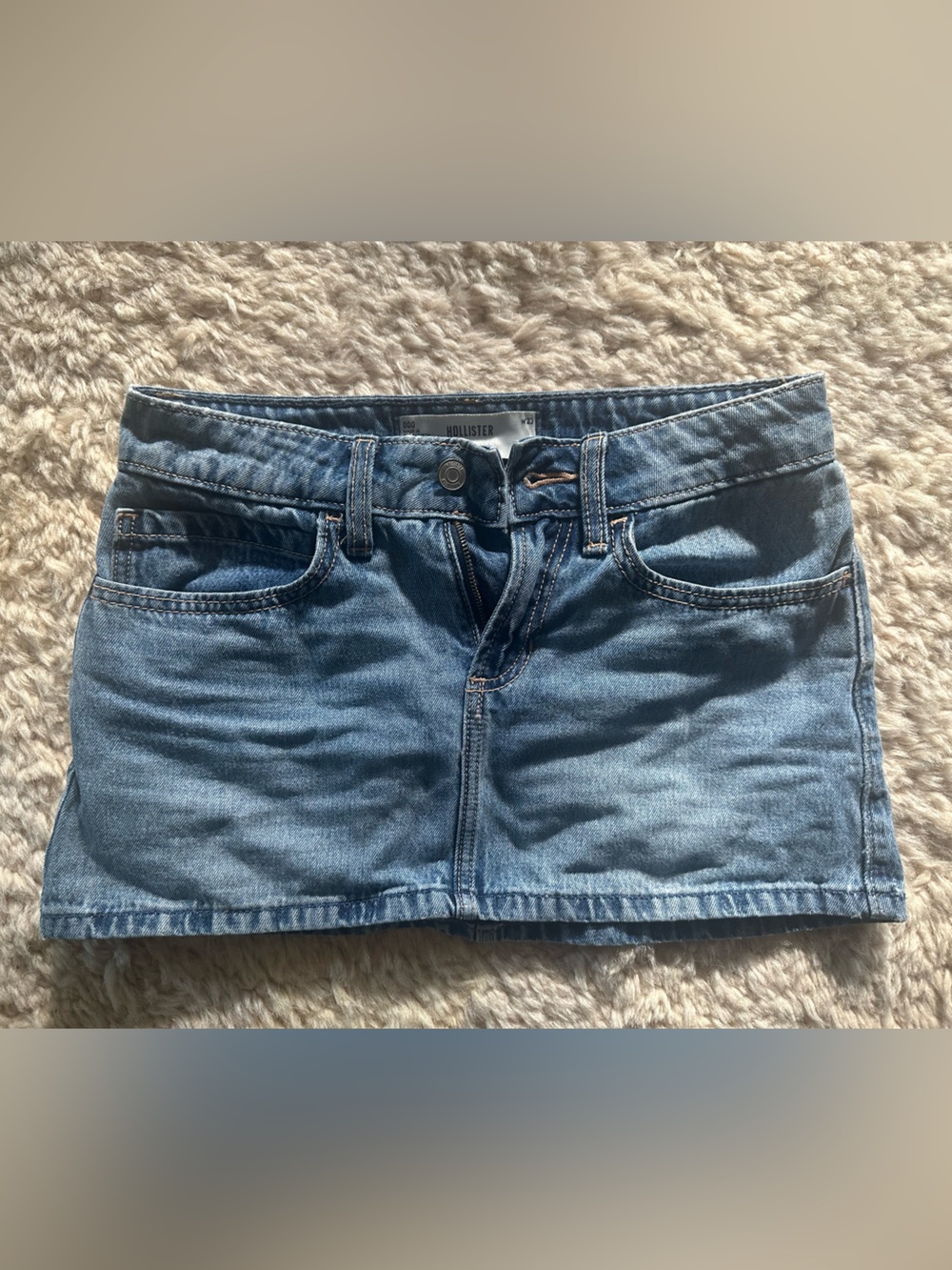 Hollister Light Blue Denim Women's Shorts